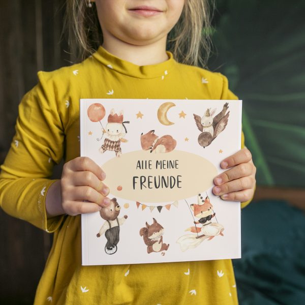 Freundebuch Kindergarten, Freundebuch Kinder, Freunde Buch, Alle meine Freunde, Geschenk Kindergarten, Kindergartenstart Geschenk